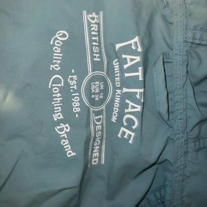 Blue  FAT FACE lightweight windbreaker jacket